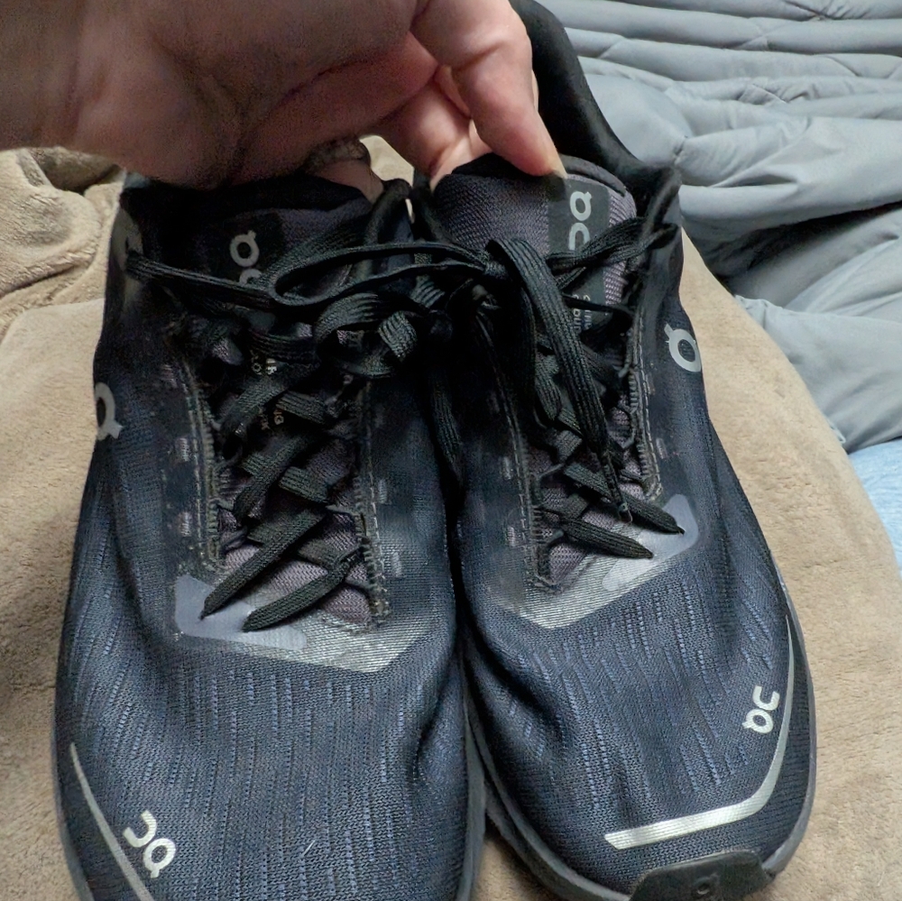 On Women's Black Athletic Shoes